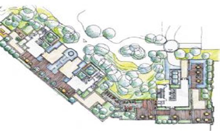 重慶江灣城會所架空層及周邊景觀設(shè)計(jì)