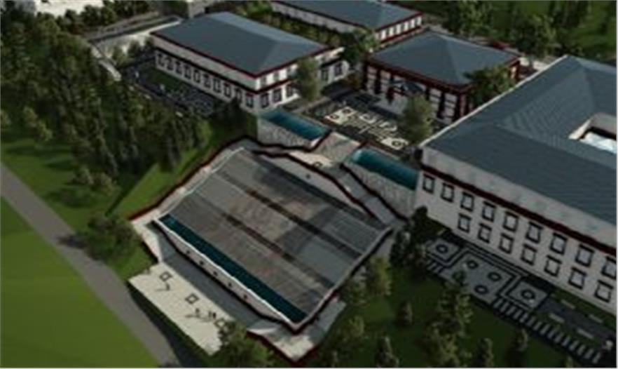 福因寺服務(wù)區(qū)會(huì)所外環(huán)境景觀設(shè)計(jì)