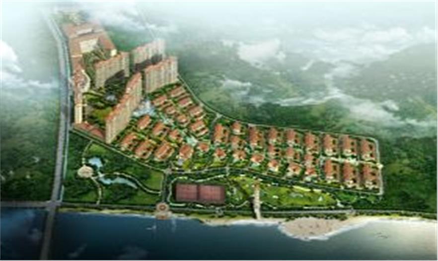 遼寧省營(yíng)口市河海龍灣溫泉度假村效果圖