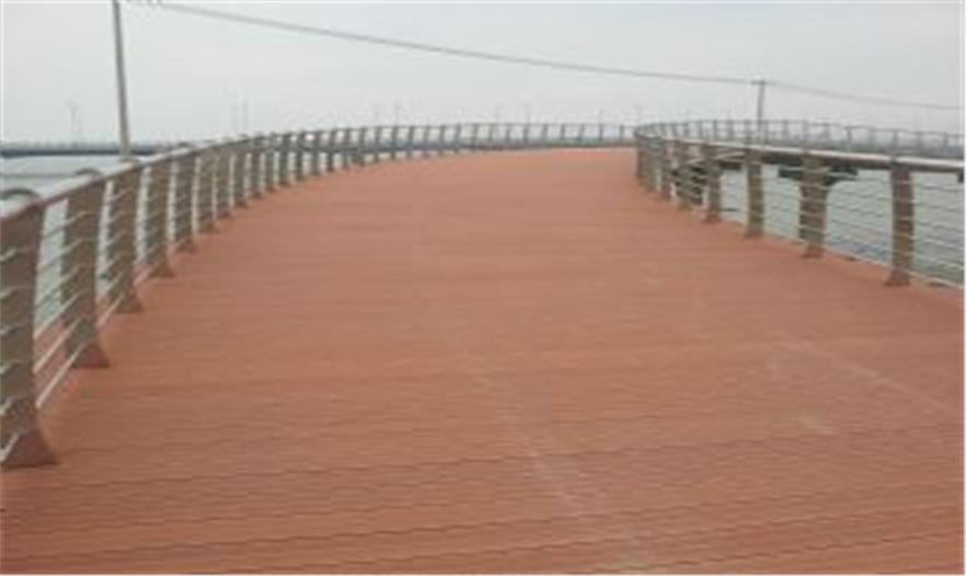 中國(guó)第八屆花卉博覽會(huì)木塑棧道圍欄工程