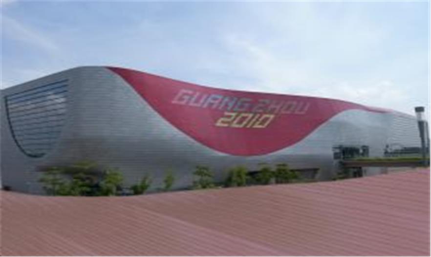 廣州亞運(yùn)會(huì)主場(chǎng)館戶外棧道