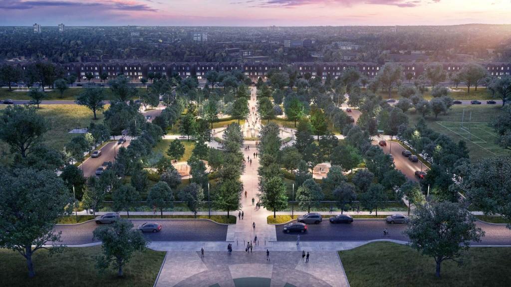 美國(guó)費(fèi)城威爾士噴泉花園更新