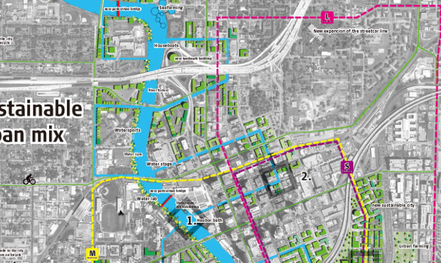 2014[Re]Stitch TAMPA設(shè)計競賽榮譽提名作品——Re-stitch TAMPA the Sub-urban Mix