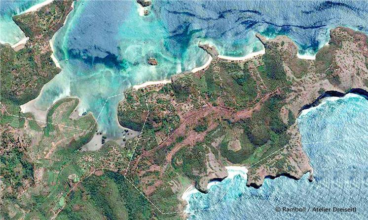 龍目島丹戎林吉特島嶼整體規(guī)劃，印度尼西亞