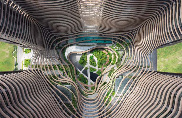 新加坡濱海盛景的“綠色之心”景觀建筑設(shè)計 | ingenhoven