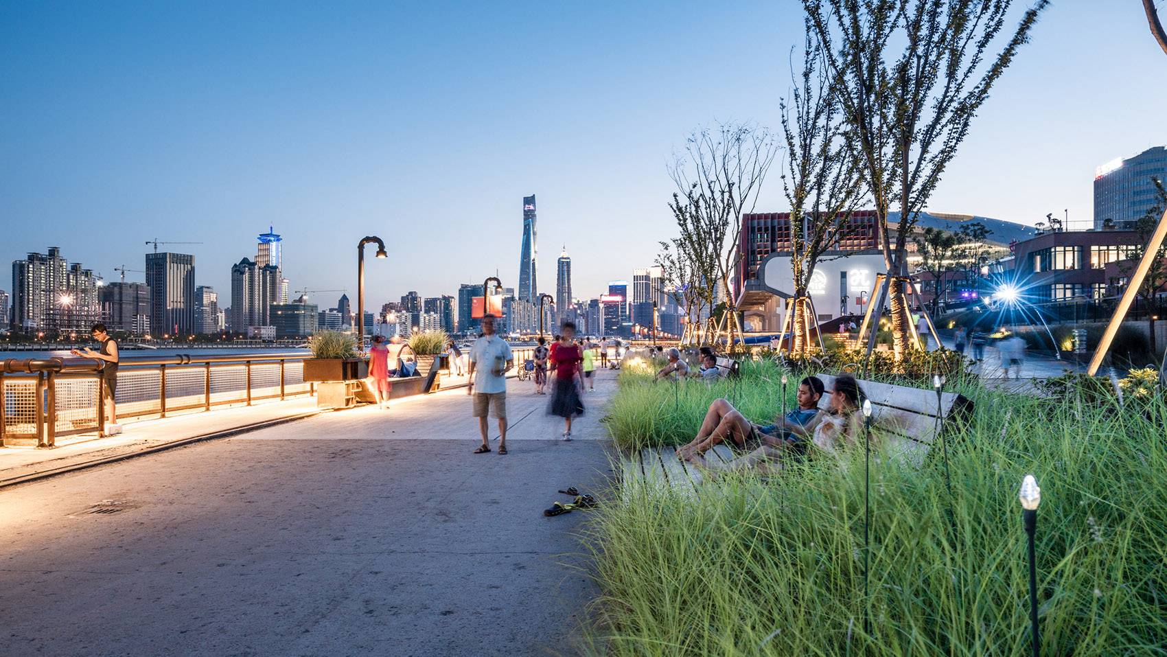 上海楊浦濱江公共空間二期設(shè)計(jì)景觀建筑設(shè)計(jì) | 大觀景觀設(shè)計(jì) + 原作設(shè)計(jì)工作室