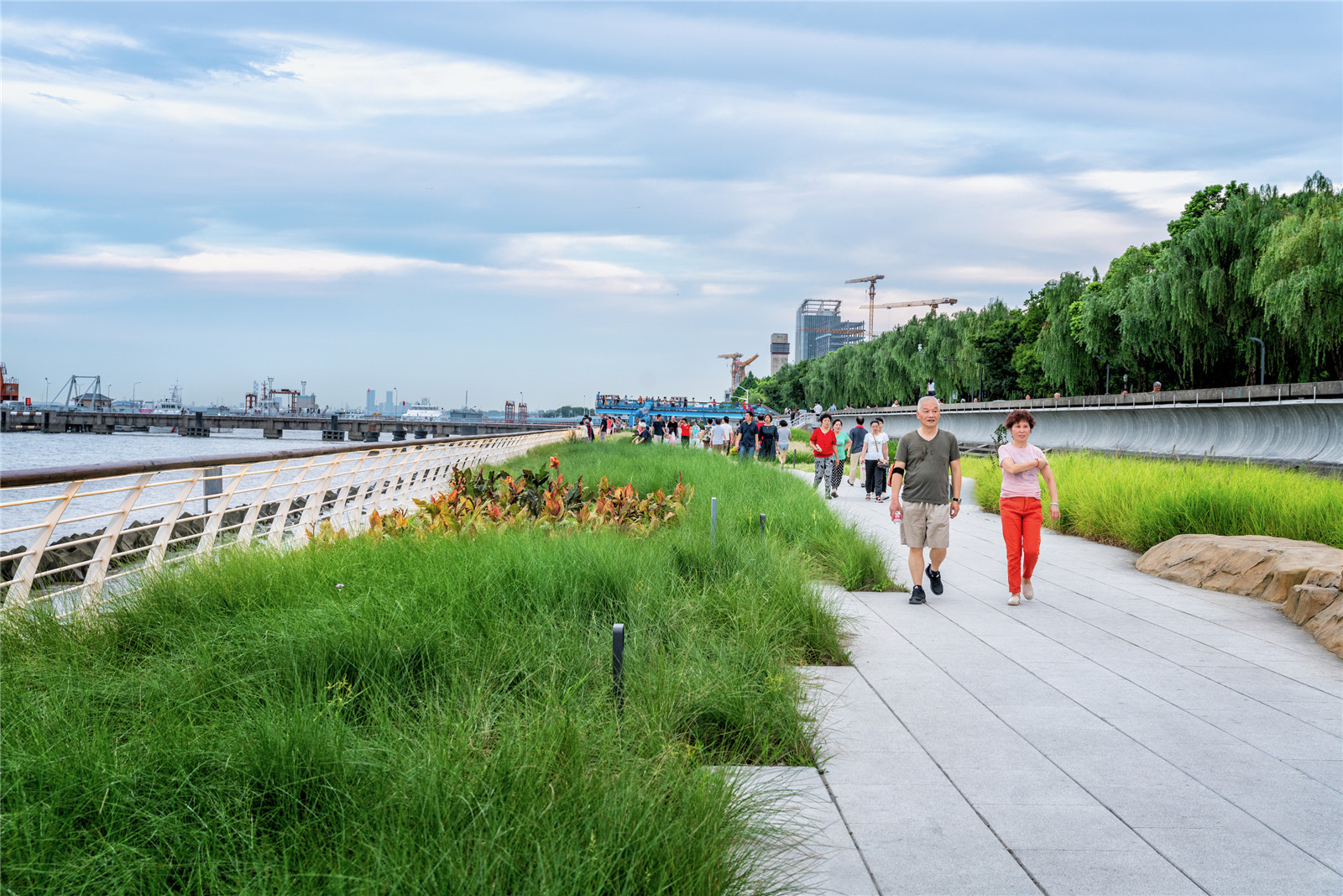 上海寶山濱江（一期）岸線的生態(tài)化與市民化轉型 | 大觀景觀設計