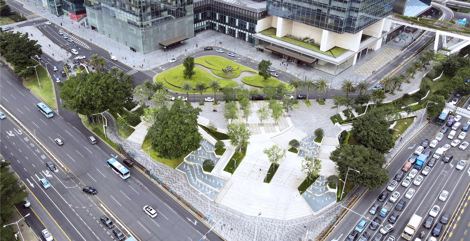 深業(yè)上城南廣場(chǎng)景觀設(shè)計(jì) | 織地社