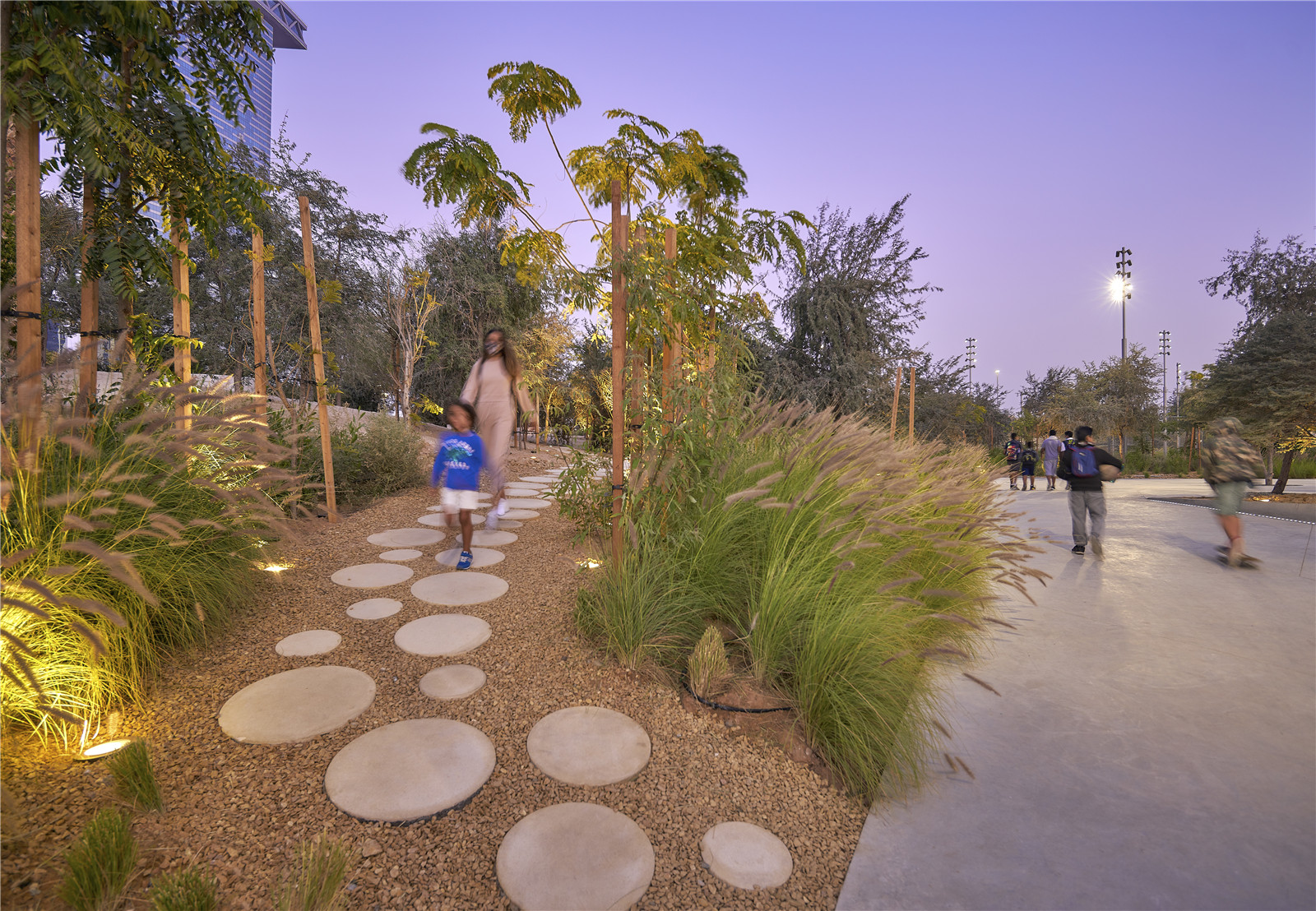 阿布扎比樹蔭公園景觀設(shè)計(jì) | SLA