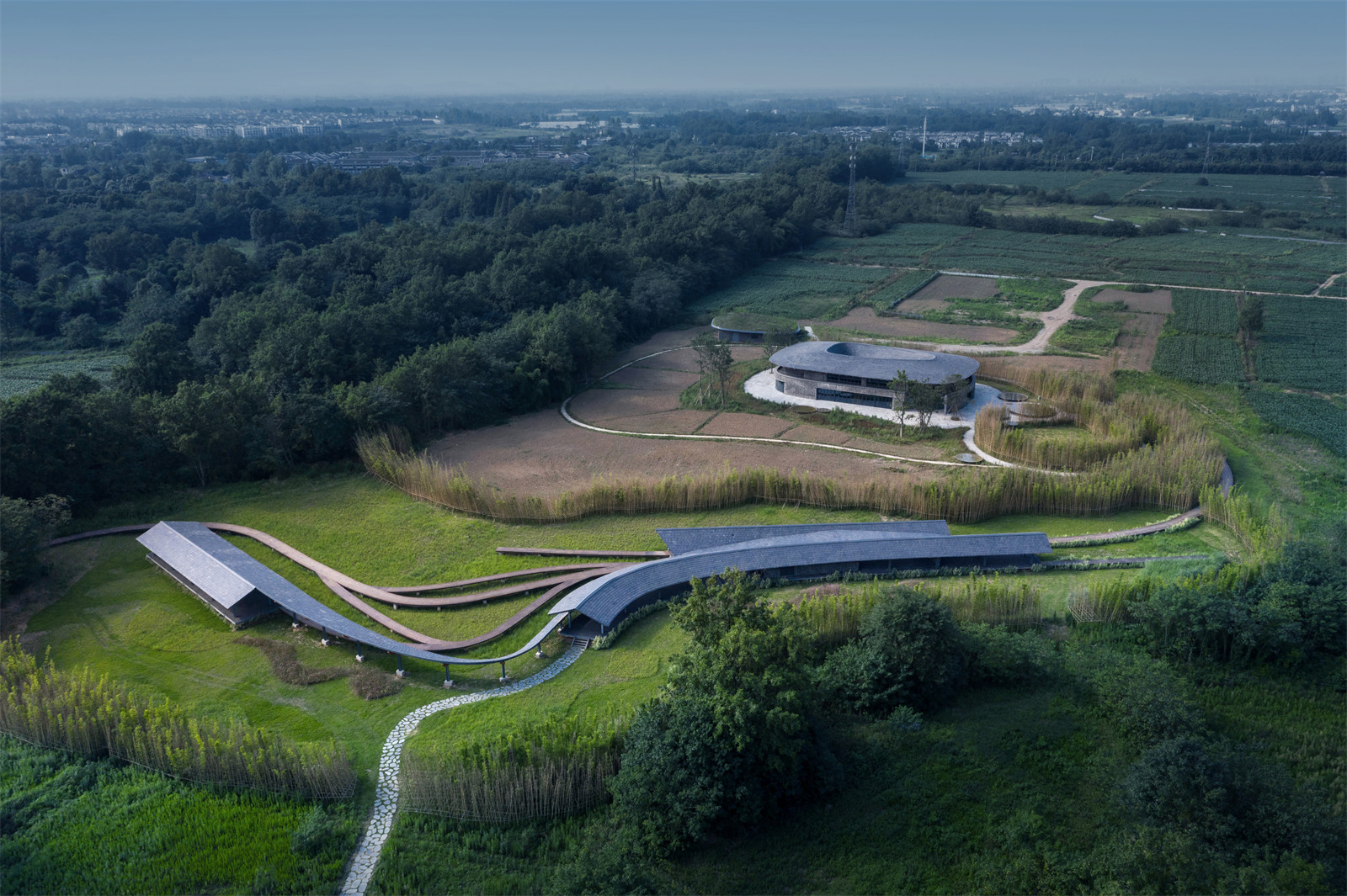 成都安仁·林盤莊園景觀設(shè)計 | 基準(zhǔn)方中