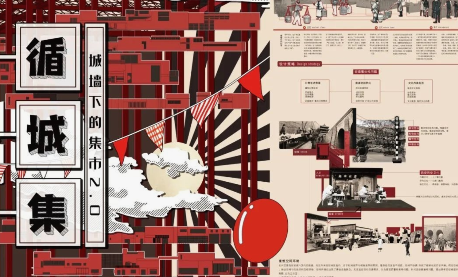 古都西安：城墻下的集市2.0 | 李心雨，高楚，毛佳薇，卜秋燕