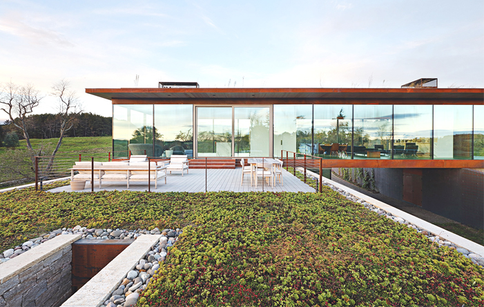 美國玻璃盒子與石頭盒子建筑設(shè)計 | Slade Architecture