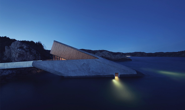 挪威水下餐廳“Under”建筑設(shè)計 | Snohetta