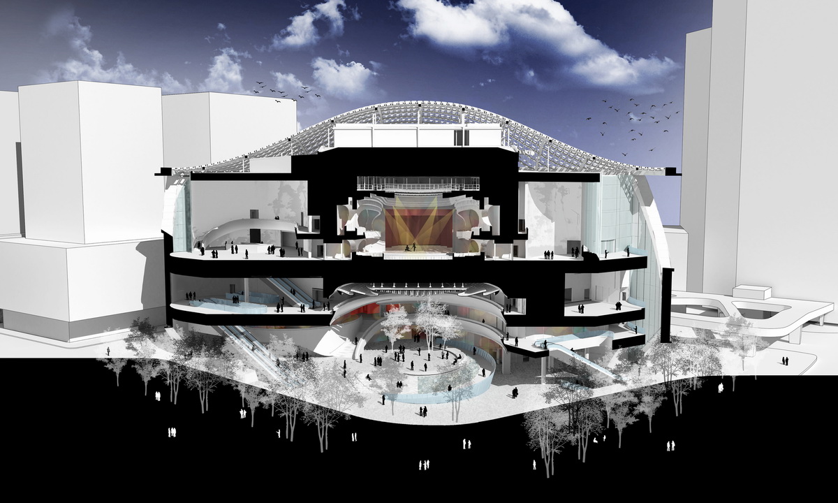 香港戲曲中心建筑設(shè)計 | Revery Architecture