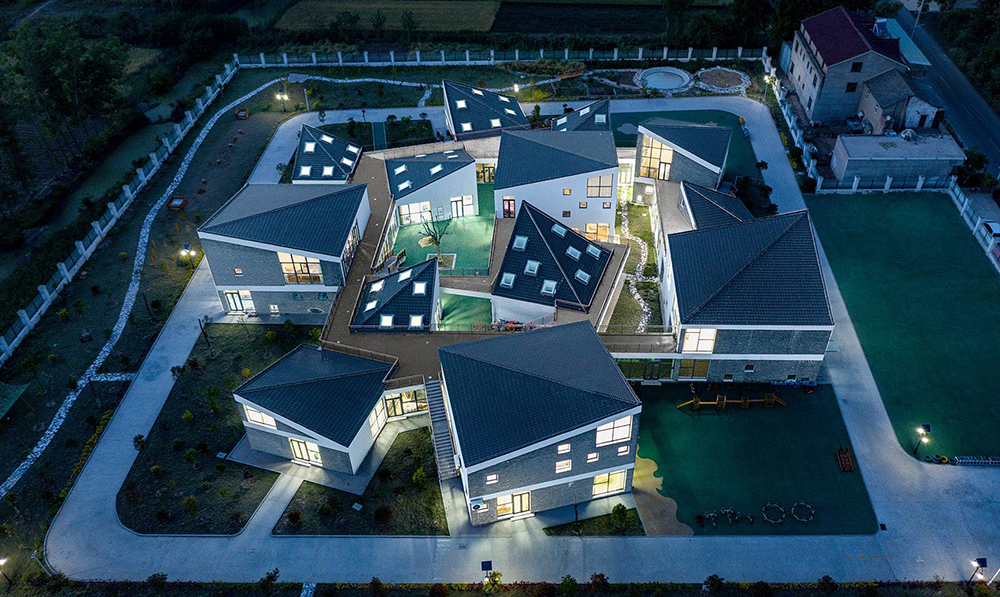 村莊里的“村莊”——江蘇阜寧北沙幼兒園建筑設(shè)計 | Crossboundaries