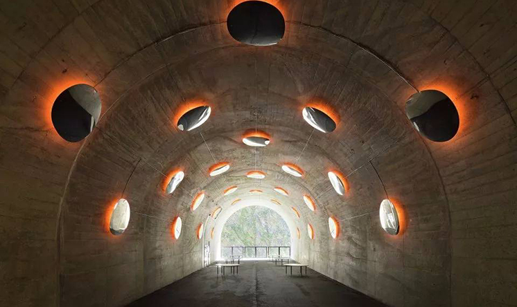 光之隧道景觀裝置設計——2018“大地藝術節(jié)-越后妻有三年展”作品 丨 MAD