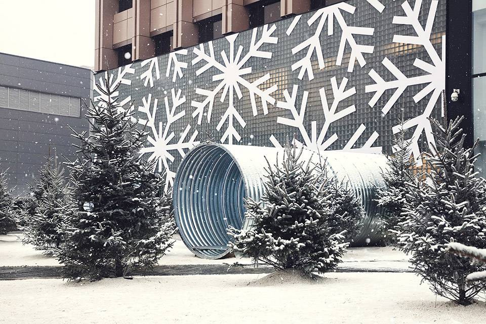 北京HARMAY“白色冬季”景觀裝置設(shè)計(jì) | 頭條計(jì)畫(huà)