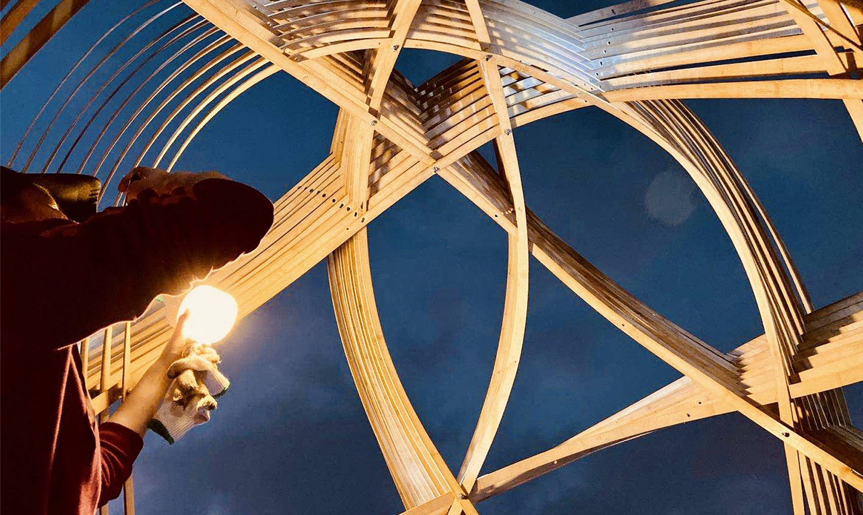 第三屆北林國際花園建造節(jié)一等獎：成都簾暮卷裝置設(shè)計 | 天津大學(xué)建筑學(xué)院