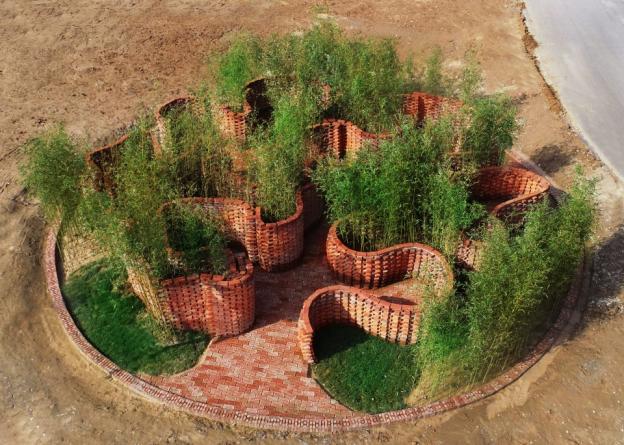 世界上第一座“智能建造”的花園 丨清華大學建筑學院