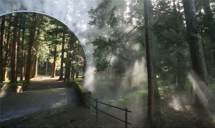 日本ARC ZERO - NIMBUS 迷霧拱門裝置設(shè)計 | James Tapscott