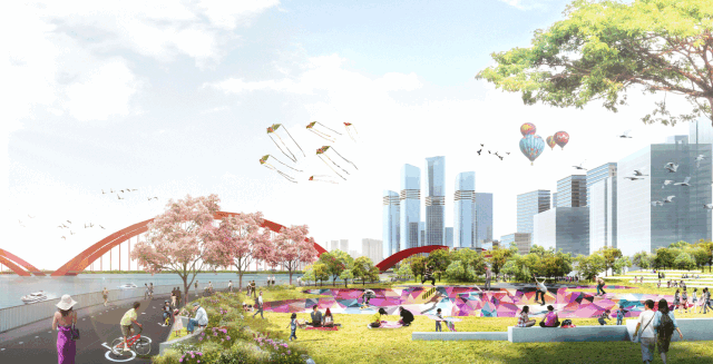 廣州CBD瀝滘商務區(qū)概念規(guī)劃設(shè)計 | Ramboll Studio Dreiseitl