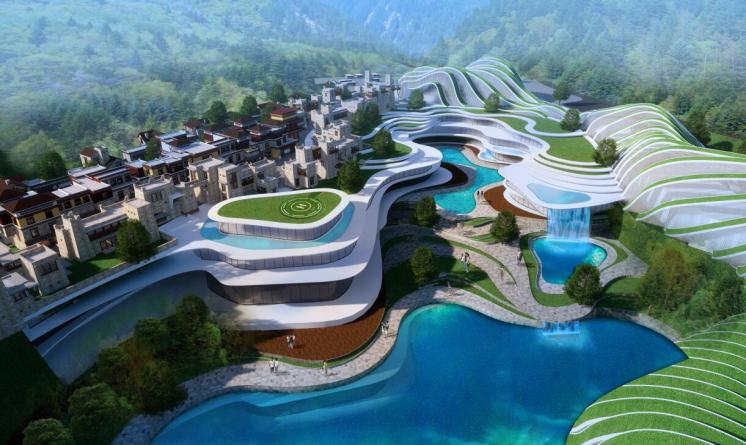 四川九寨溝藥泉度假景區(qū)規(guī)劃 | AD國(guó)際岸狄建筑