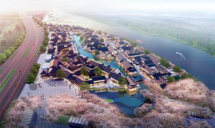 山西忻州云中河溫泉小鎮(zhèn)規(guī)劃設(shè)計(jì) | AD國(guó)際岸狄建筑