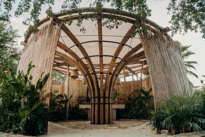 墨西哥“竹之花”衛(wèi)生間建筑設計 | FabrikG