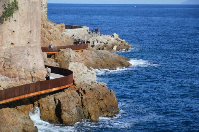 法國Aldilonda濱海步道景觀設(shè)計(jì) | Dietmar Feichtinger Architects