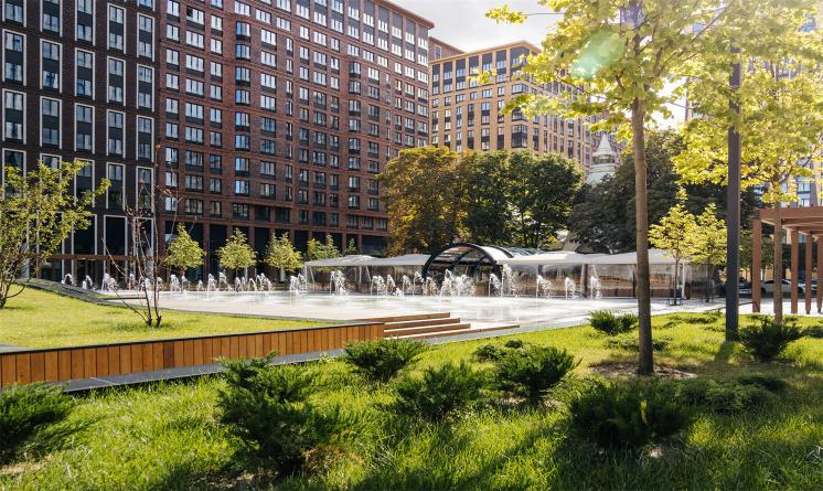 莫斯科Tsarskaya ploschad住宅綜合體開發(fā)景觀設(shè)計(jì) | Wowhaus Bureau