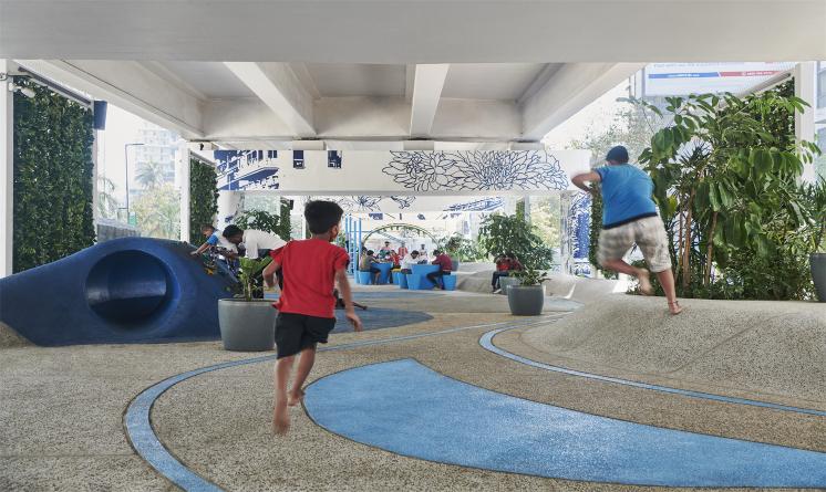 印度孟買(mǎi)綠里樂(lè)園景觀設(shè)計(jì) | MVRDV