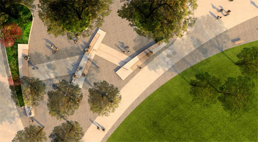 美國(guó)賓夕法尼亞大學(xué)公共綠地