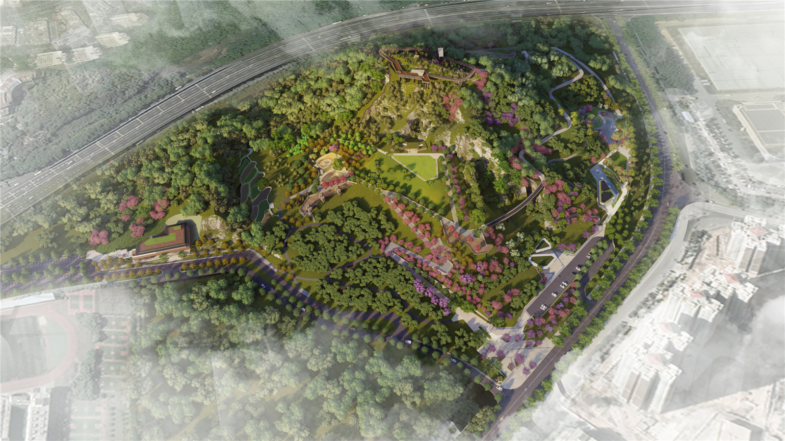 西麗生態(tài)公園 日景鳥(niǎo)瞰.jpg